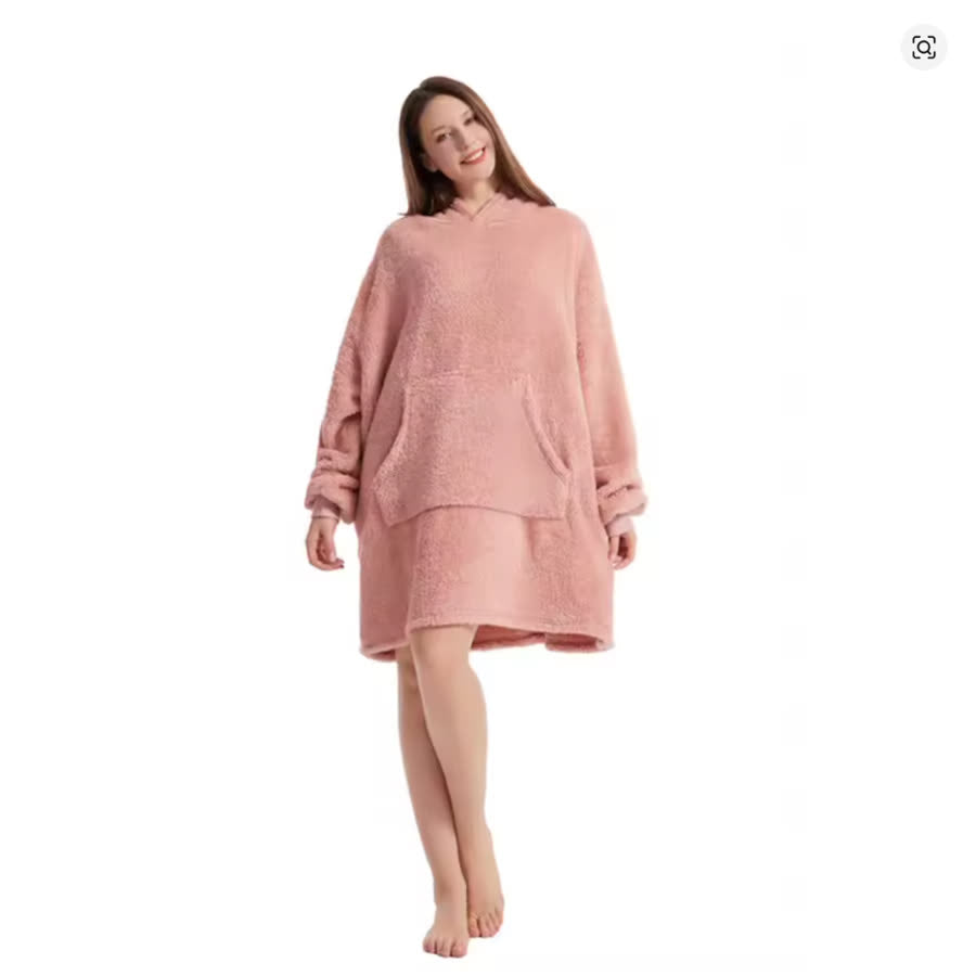 Draagbare deken — roze